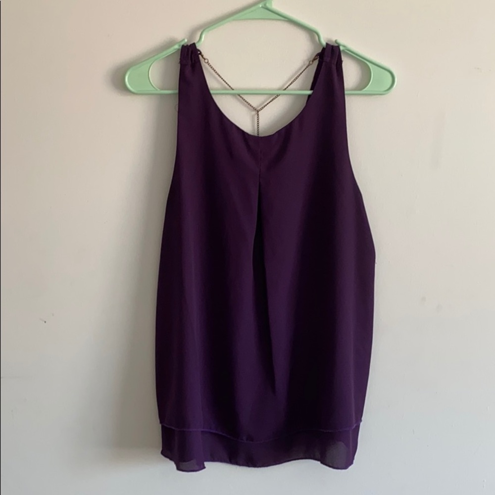 Love Couture Purple Blouse